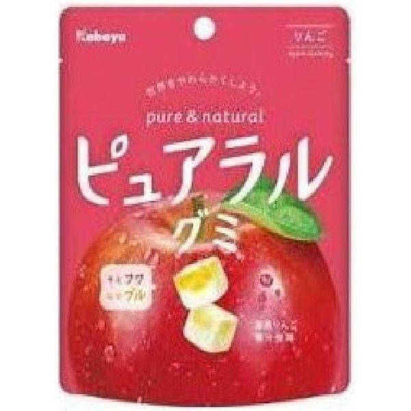 LOHACO - ピュアラルグミ りんご 4901550269403 58G×16個 カバヤ食品