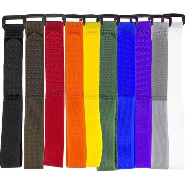 RIP-TIE(リップタイ) エコノシンチ 19.05mmX457.2mm 200本入 虹 K-18-E2M-RW 1袋(200本)（直送品） 42,643円