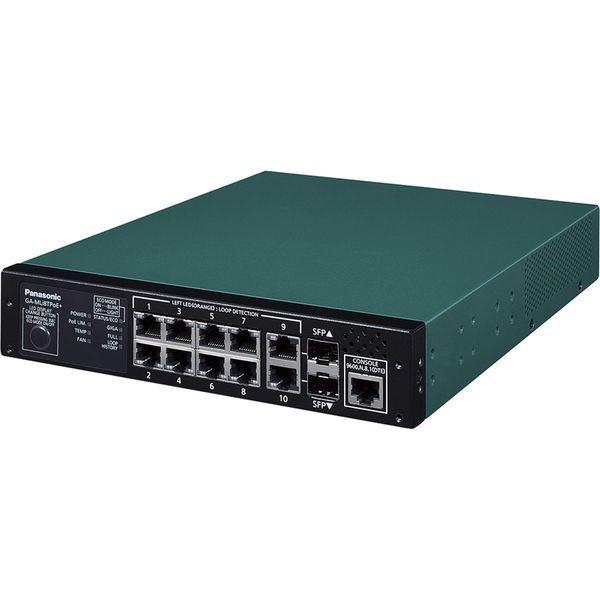 パナソニックEWネットワークス 10ポート PoE給電スイッチングハブ PN260893H（直送品） 101,943円