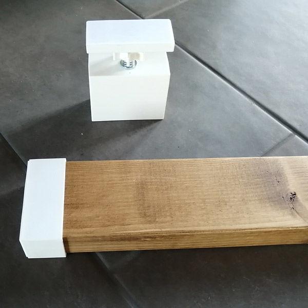 大日本木材防腐　ラブリコ(ブロンズ)＋2×4材(BRIWAX)　セット時全長2340mm　1セット（木材1本、パーツ2個）（直送品） 【シルバー】