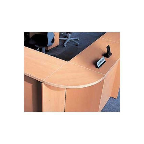 Garage fantoniカウンター用 90度連結天板 コーナー用 幅450×奥行450×高さ30mm 木目（NF） 1台（直送品）