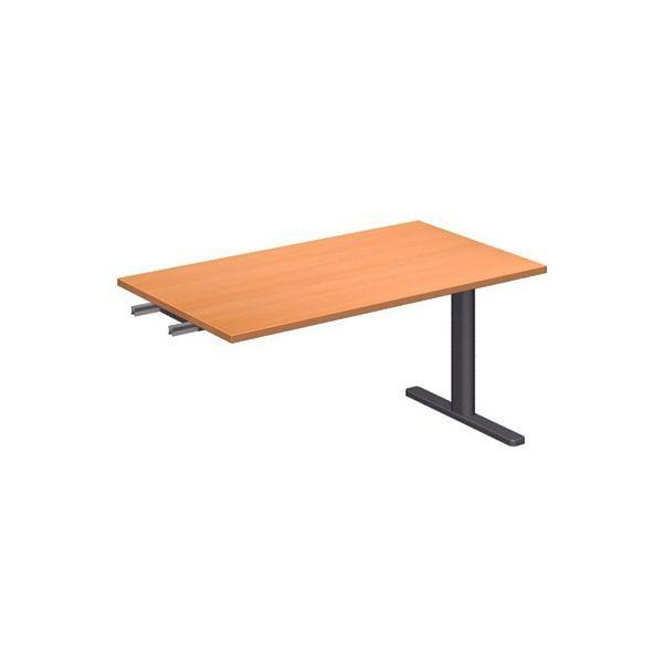 Garage fantoniGT用 増設用デスク 幅1400×奥行800×高さ720mm 木目（NF） 1台（直送品）