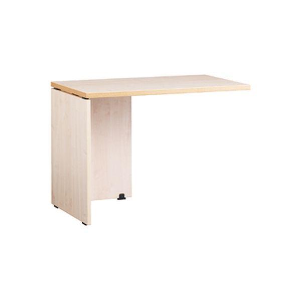 Garage fantoniGL L字型用連結デスク パネル脚 幅1000×奥行600×高さ720mm 白木（AB） 1台（直送品）