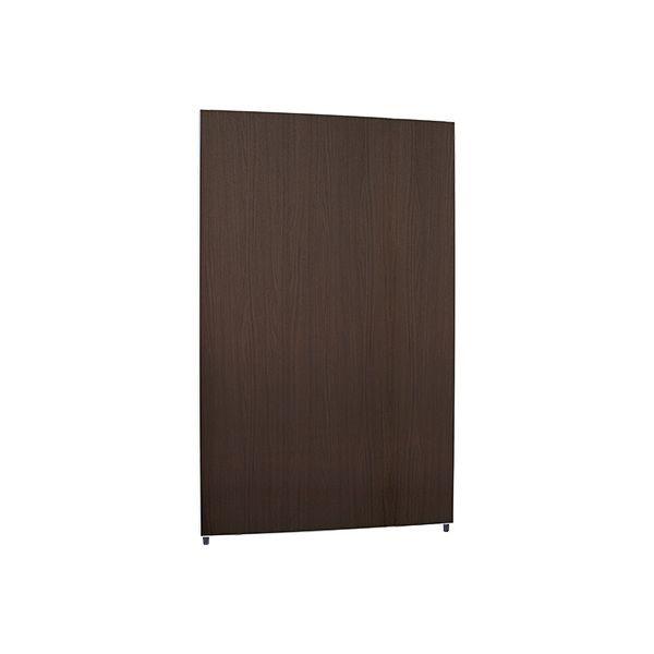 Garage パネルPF パーテーション 衝立 パネル 幅1200×奥行40×高さ1869mm 濃木目 1枚（直送品）