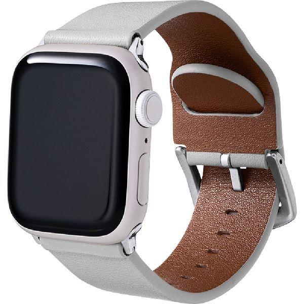 Apple Watch Series 1 ショッピング 2 3 4 5 SE PUレザーバンド ホワイト 41mm 6 40 38 Vahane 5年保証 7 直送品