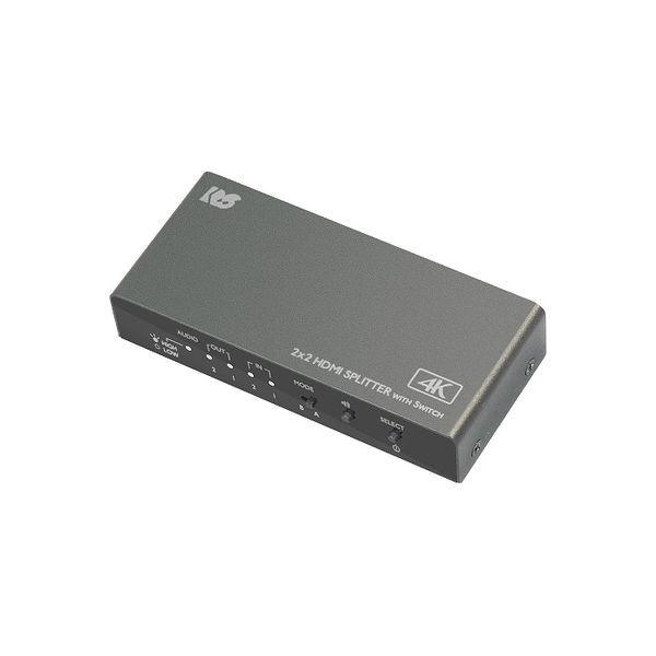 ラトックシステム 入力切替機能付ＨＤＭＩ分配器（ダウンスケール対応） RS-HDSP22-4K 1台（直送品）