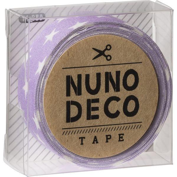 KAWAGUCHI ヌノデコテープ 1.5cm×1.2m ふじいろスター 11-859 1セット（3個）（直送品）