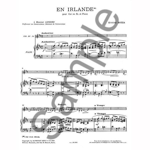 ボザ : ソナタ (オーボエ、ピアノ) ルデュック出版 ALPHONSE LEDUC ボザ:オーボエ ソナタ (OBOE/PIANO) AL24489 1冊（直送
