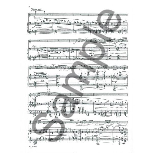 ALPHONSE LEDUC グーセンス:オーボエ協奏曲 (OBOE/PIANO
