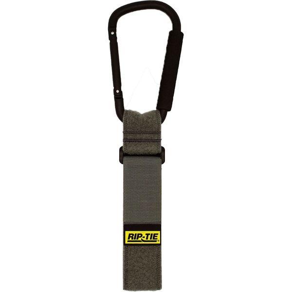RIP-TIE（リップタイ） ケーブルキャリアー(特大カラビナ）50.8mmX609.6mm 5本入 灰 J-24-E05-GY（直送品）