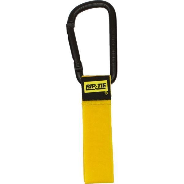 RIP-TIE（リップタイ） ケーブルキャリアー(カラビナ8cm :黒）25.4mmX228.6mm 10本入 黄 J-B9-C10-Y（直送品） 5,744円