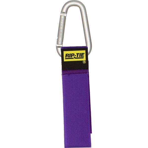 RIP-TIE（リップタイ） ケーブルキャリアー(三角カラビナ:銀）25.4mmX228.6mm　50本入 紫 J-S9-T50-V（直送品） 25,795円