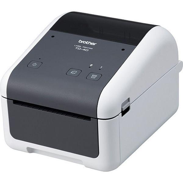 ブラザー ４インチラベル幅感熱ラベルプリンター／２０３ｄｐｉ／ＵＳＢ／有線ＬＡＮ／ＲＳー２３２Ｃ TD-4420DN 1台（直送品）