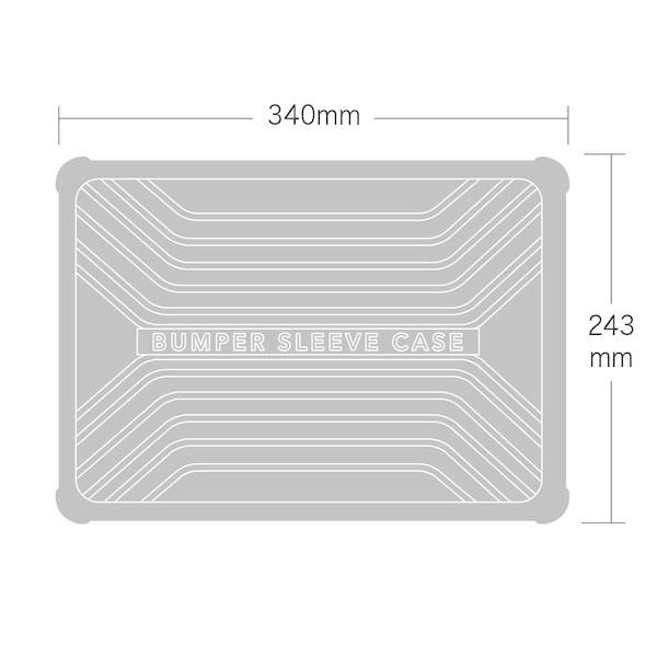 サンワサプライ MacBookProバンパーケース 13インチ専用 ブラック IN-BMACPR1301BK 1個（直送品）