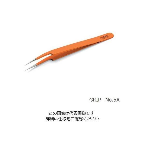 RUBIS MEISTER ピンセット GRIP No.5A 3-1611-14 1本（直送品）
