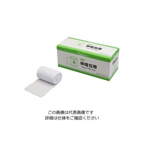 アズワン ベスケア 伸縮包帯 4号 10巻入 1セット 全店販売中 直送品 8 2432 03 30巻 10巻 3箱