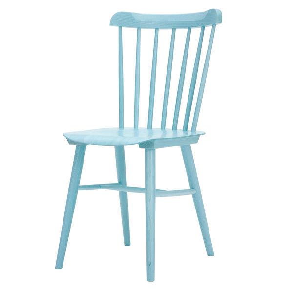 オリバー PLACE2.5 木製椅子 ウィンザーチェア ライトブルー 【初売り】 直送品 1脚 LBU S 最終決算 CW-B421