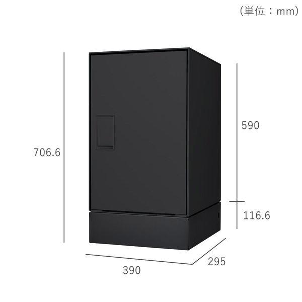 宅配ボックスM 据置き プッシュボタン錠 KS-TL05RA-P295-W・KS-TL05-FH115-M-MAK（直送品） 【郵便受け】