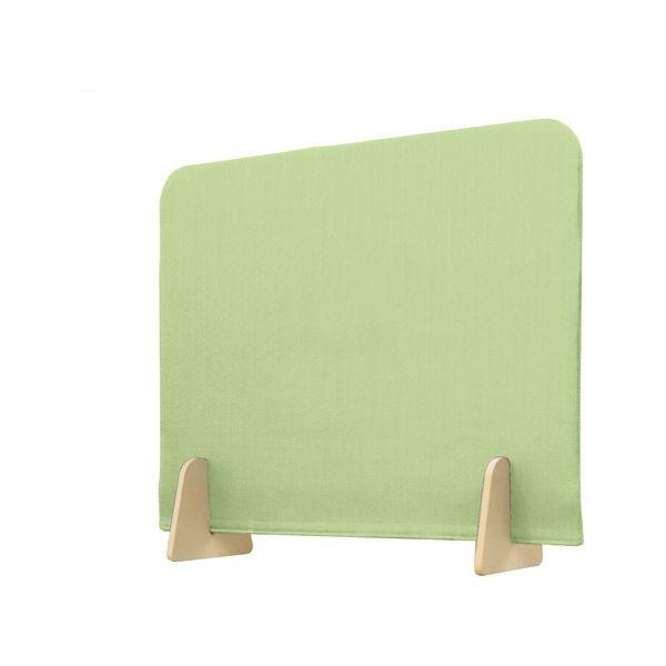 【軒先渡し】オリバー 卓上パーテーション 飛沫対策 簡単設置 幅600×奥行145×高さ510mm グリーン S・OS-D529 1台（直送品）