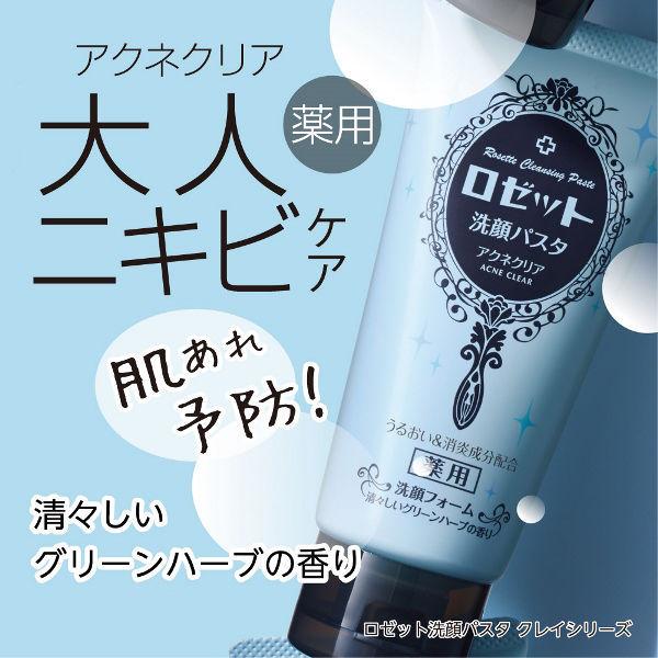 LOHACO - ロゼット 洗顔パスタ アクネクリア 120g クレイ 消炎