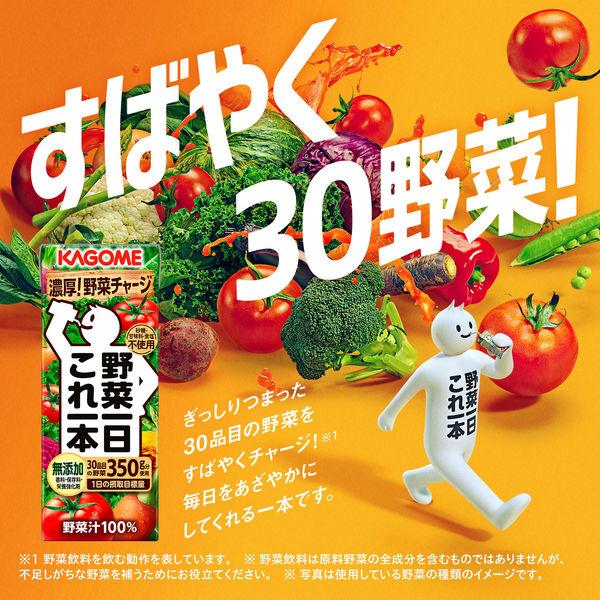 【紙パック】【野菜ジュース】カゴメ 野菜一日これ一本 200ml 1箱（24本入）