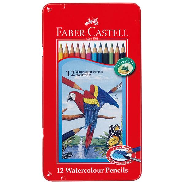 ファーバーカステル 水彩色鉛筆 12色セット TFC-WCP/12C 1パック（12色入）
