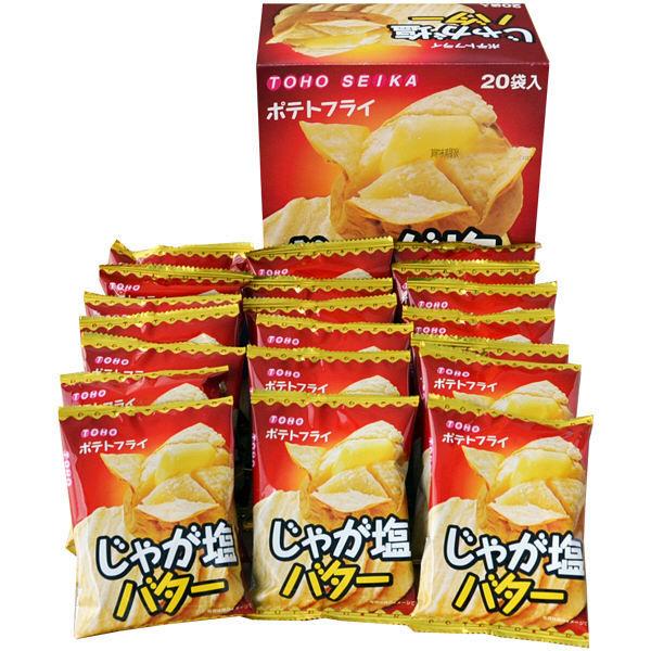 LOHACO - 東豊製菓 ポテトフライ じゃが塩バター 1箱（11g×20袋入）