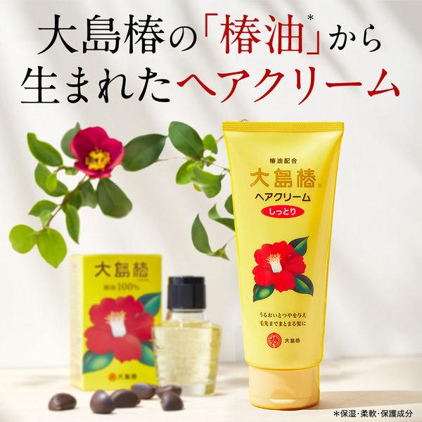 LOHACO - 大島椿 ヘアクリーム しっとり 160g 椿油配合 無香料