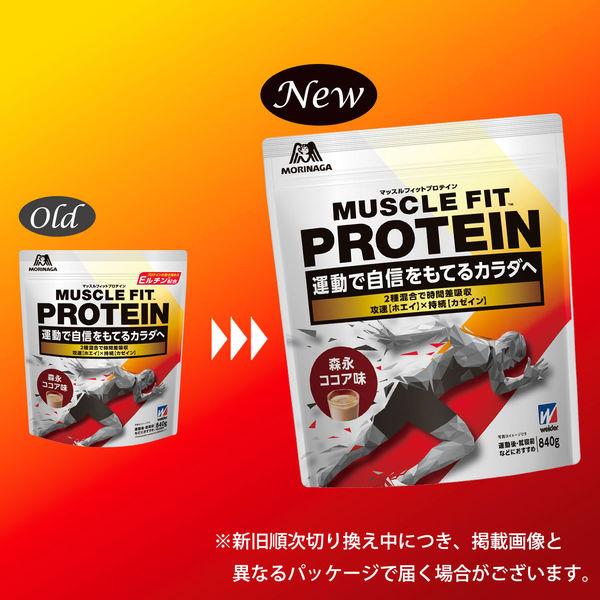 LOHACO - ウイダー マッスルフィットプロテイン 森永ココア味 840g 1袋