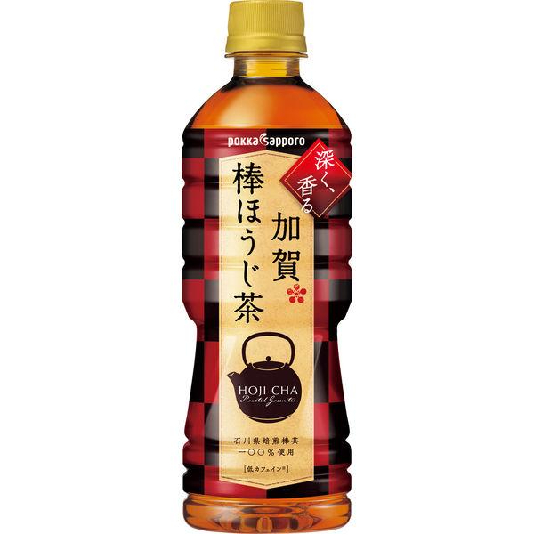 棒ほうじ茶 LOHACO - ポッカサッポロ 加賀棒ほうじ茶 525ml 1箱（24本入）