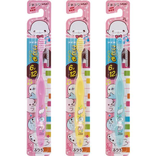 LOHACO - 歯ブラシ 子供 こどもハブラシ 6〜12才用 まめゴマ 1セット