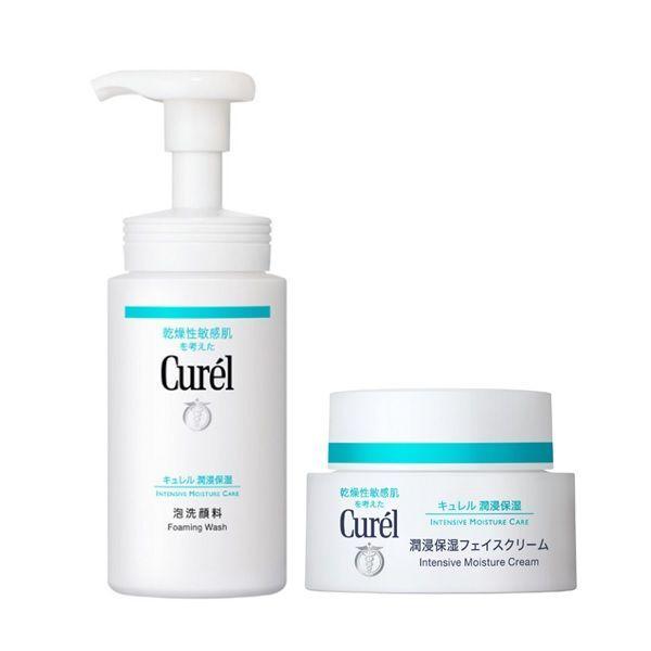Curel（キュレル） 泡洗顔料 150mL+潤浸保湿フェイスクリーム 40g 花王　敏感肌