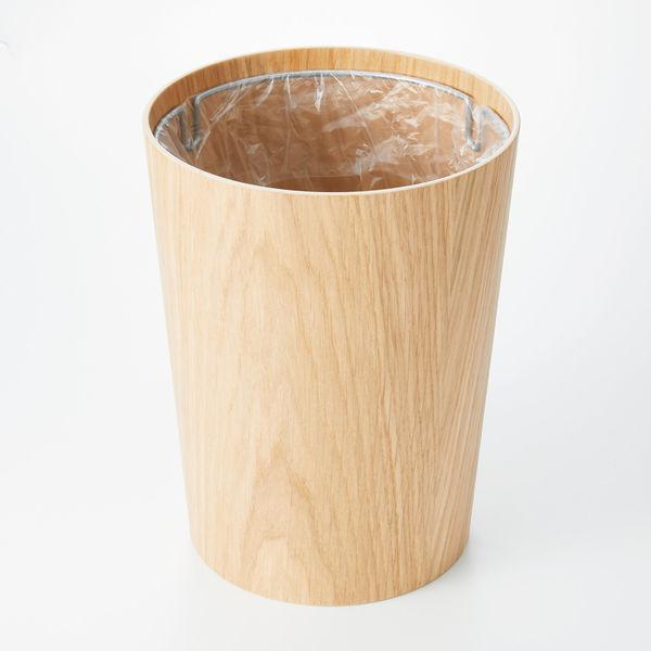 無印良品 木製ごみ箱用フタ オーク材突板 丸型 良品計画