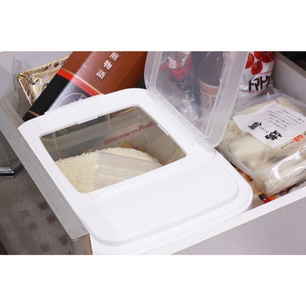 LOHACO - 引き出し用米びつ 5kg クリア 日本製 B-2895PN 1個 岩崎工業
