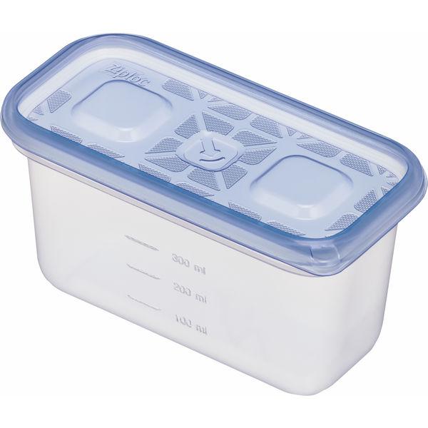 LOHACO - ジップロック コンテナー 食品保存容器 長方形 510ml 冷凍