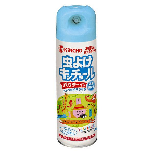 虫よけキンチョール パウダーイン シトラスミントの香り 200mL 大日本除虫菊