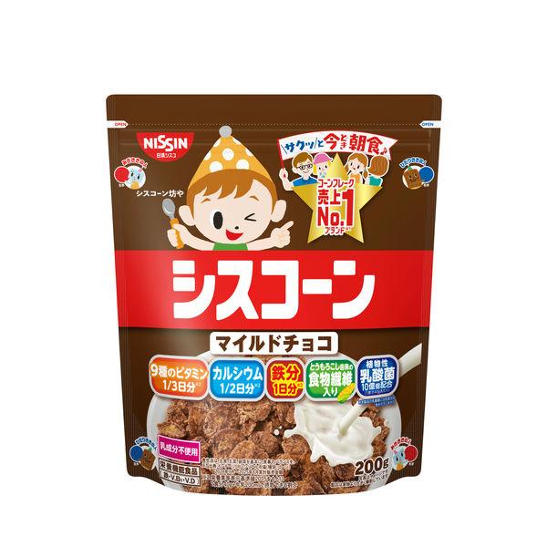 LOHACO - 日清シスコ シスコーンBIG マイルドチョコ 200g 3袋 シリアル