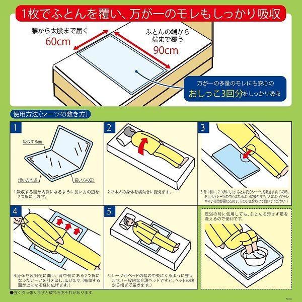 LOHACO - ライフリー ふとん安心シーツ 1セット（16枚入×4パック