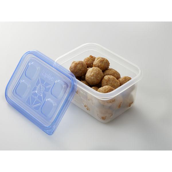 LOHACO - ジップロック コンテナー 食品保存容器 長方形 820ml 冷凍