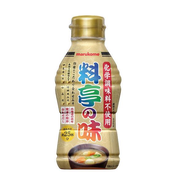 LOHACO - マルコメ 液みそ料亭の味 四種合わせ 430g 1本 LOHACO - マルコメ 液みそ料亭の味 四種合わせ 430g 1本
