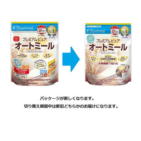 LOHACO - 日食 プレミアムピュアオートミール 340g 1個 シリアル