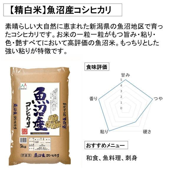 LOHACO - 【セール】新潟県魚沼産 コシヒカリ 5kg 【精白米】 令和7