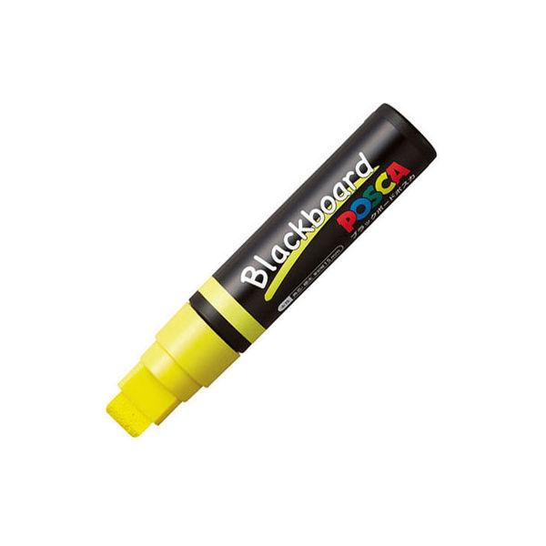 三菱鉛筆 ブラックボードポスカ 極太 超定番 黄色 uni 最新 PCE50017K1P.2 ユニ