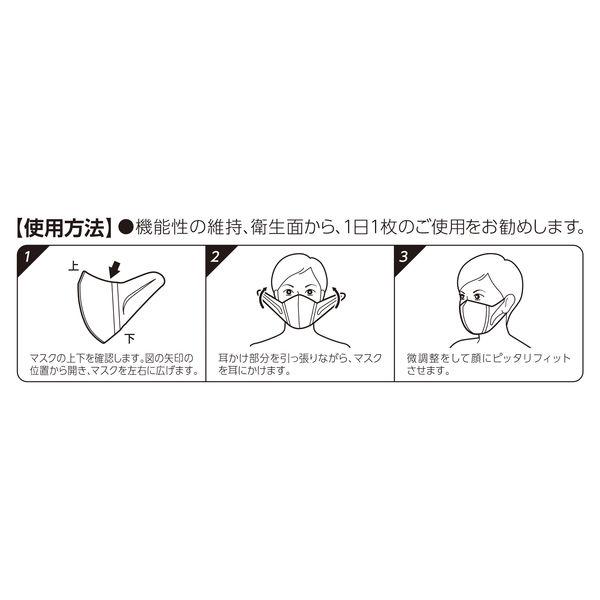 LOHACO - 超快適マスク 超立体 スタンダード 大きめサイズ ホワイト 1