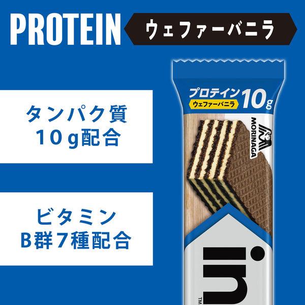 LOHACO - inバー（インバー） プロテイン バニラ 12本 森永製菓 栄養