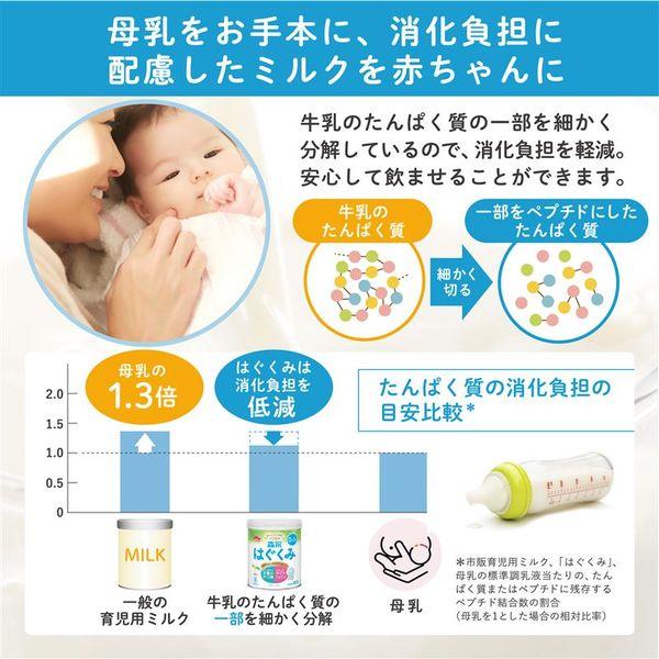 LOHACO - （0ヶ月から）森永 乳児用ミルク はぐくみ エコらくパック