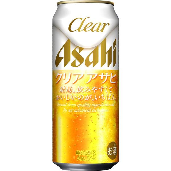 3月7日迄の限定価格 アサヒ　クリアアサヒ　350ml×60本 LOHACO - 新ジャンル 第3のビール クリアアサヒ 500ml 1パック(6本入)