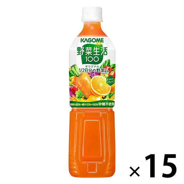 LOHACO - カゴメ 野菜生活100 オリジナル 720ml 1箱（15本入） 野菜