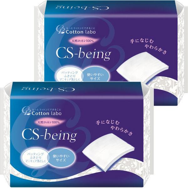 コットン・ラボ CSビーイングコットンパフ 100枚入　