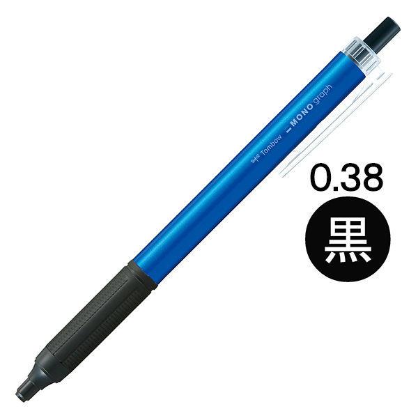 トンボ鉛筆 MONOgraphLite 油性ボールペン モノグラフライト メーカー在庫限り品 黒インク ライトブルー FCE-111C 0.38mm 送料無料お手入れ要らず 1本